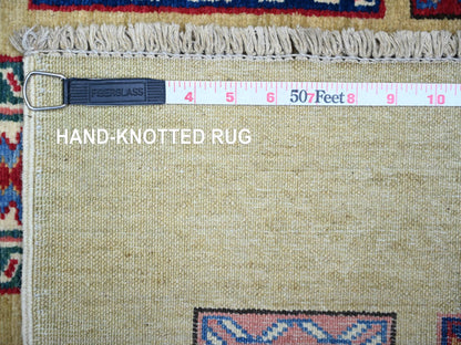Brown 5'11" x 8'6" Tribal Hand knotted Wool Rug - Sku: O074833