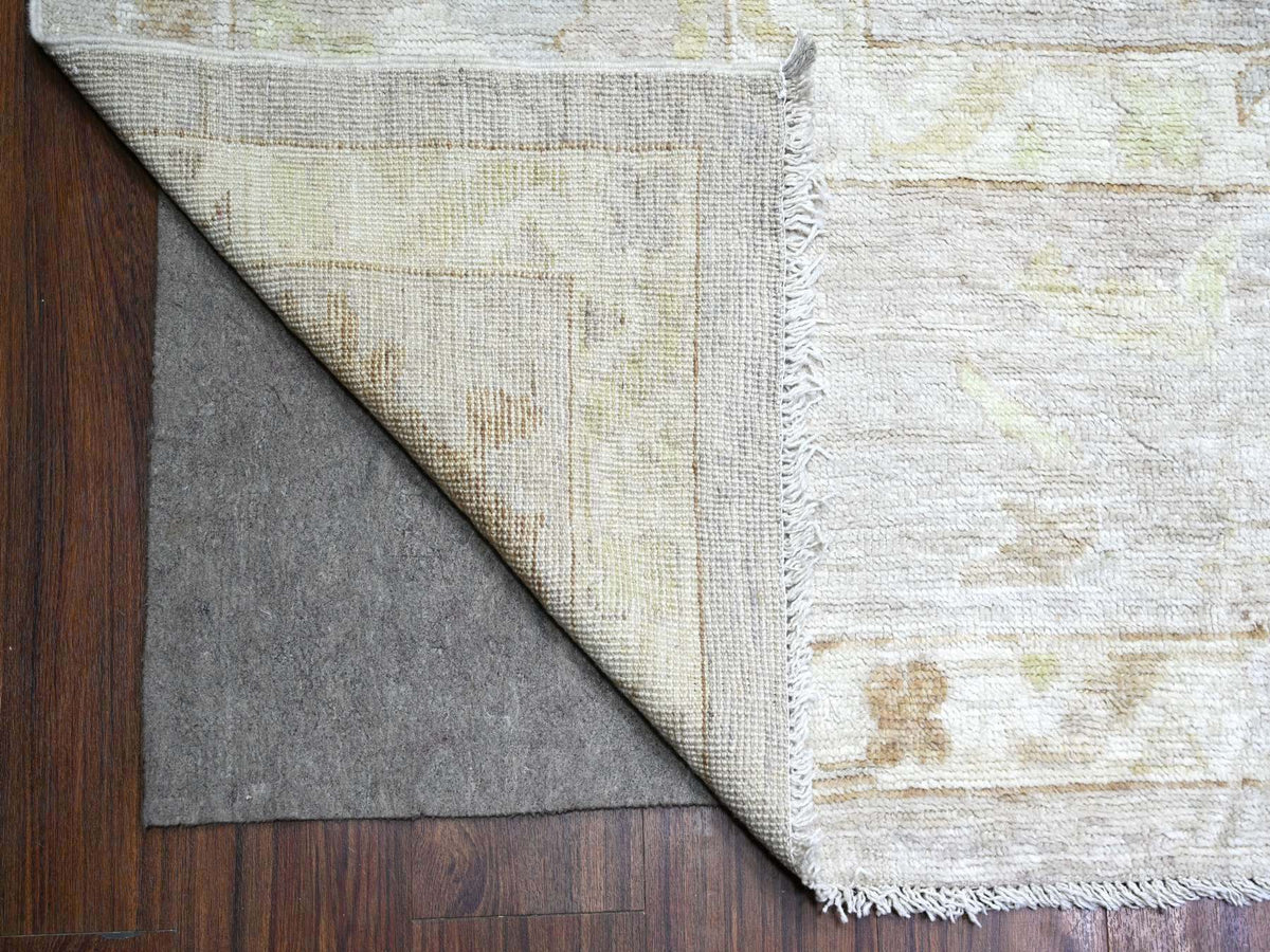 Oushak Oushak hand-knotted wool rug in Gray, 11'8" x 15'6" — SKU O074997 (view 4)