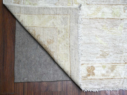 Oushak Oushak hand-knotted wool rug in Gray, 11'8" x 15'6" — SKU O074997 (view 4)