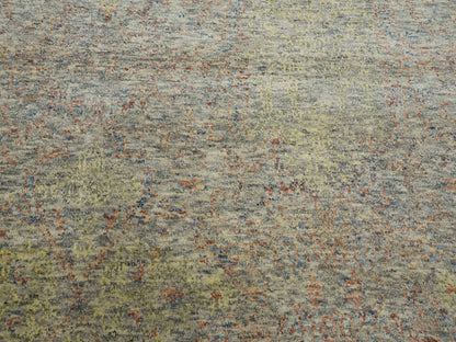 Modern / Contemporary hand-knotted wool rug in Multicolored, 8'10" x 12' — SKU O075189 (view 8)