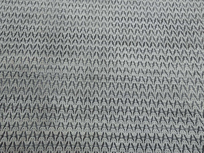 Modern / Contemporary hand-knotted wool/silk rug in Ivory, 8' x 10' — SKU O075222 (view 8)