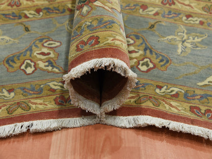 Sultanabad Fine Oriental hand-knotted wool rug in Red & Blue, 9'10" x 15'4" — SKU O075228 (view 5)
