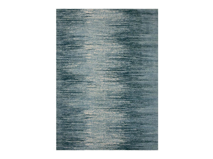 Blue 10'1" x 14'1" Modern and Contemporary Hand knotted Wool Rug - Sku: O075249