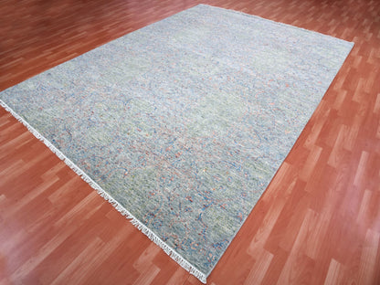 Oushak Oushak hand-knotted wool rug in Gray, 9'1" x 12'1" — SKU O075303 (view 3)