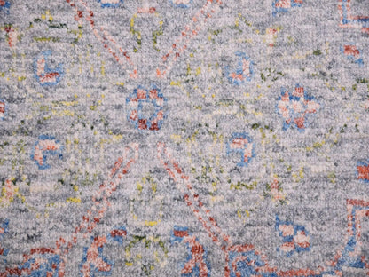 Oushak Oushak hand-knotted wool rug in Gray, 9' x 11'10" — SKU O075305 (view 8)