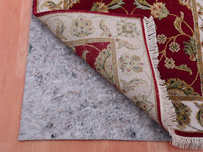 Red 2'7" x 16'4" Traditional Hand knotted Wool Rug - Sku: O075375
