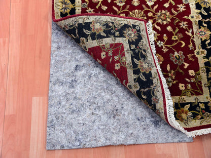 Red 2'9" x 12'3" Traditional Hand knotted Wool Rug - Sku: O075378