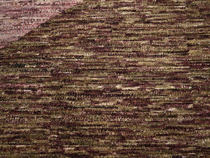 Multicolored 8'0" x 10'0" Modern / Contemporary Hand knotted Wool Rug - Sku: O075504