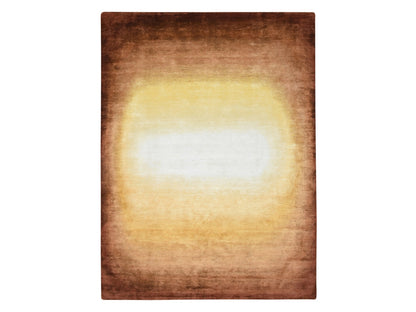 Brown 8'11" x 12'1" Modern and Contemporary Hand knotted Wool/Silk Rug - Sku: O075638
