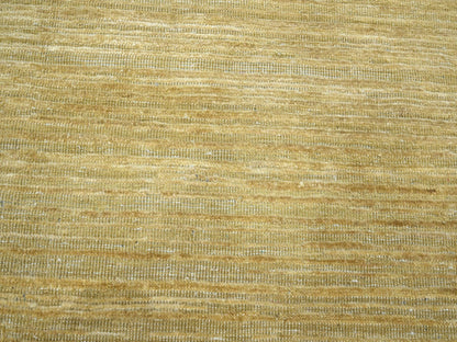 Brown 8'11" x 12'3" Modern and Contemporary Hand knotted Wool/Silk Rug - Sku: O075671