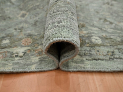 Oushak hand-knotted wool rug in Gray, 11'7" x 11'7" — SKU O075741 (view 5)