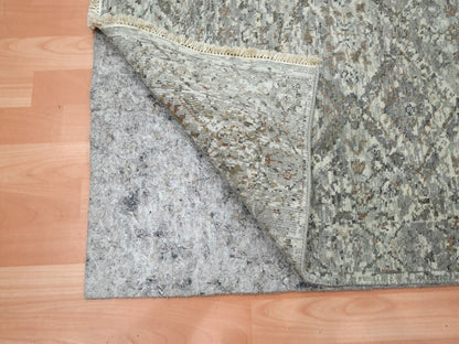 Oushak hand-knotted wool rug in Gray, 2'11" x 4'11" — SKU O075758 (view 3)