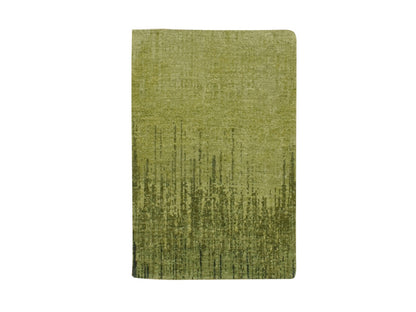 Green 2'1" x 3'3" Modern and Contemporary Hand knotted Wool Rug - Sku: O075863