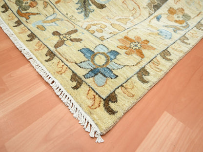 Beige 9'0" x 12'5" Fine Oriental Hand knotted Wool Rug - Sku: O075866