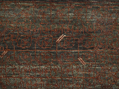 Brown 8'0" x 10'1" Khotan and Samarkand Hand knotted Wool Rug - Sku: O075890