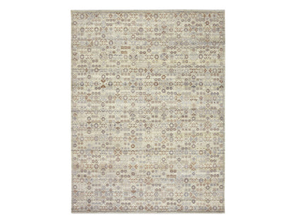 Beige 8'11" x 11'11" Fine Oriental Hand knotted Wool Rug - Sku: O075891