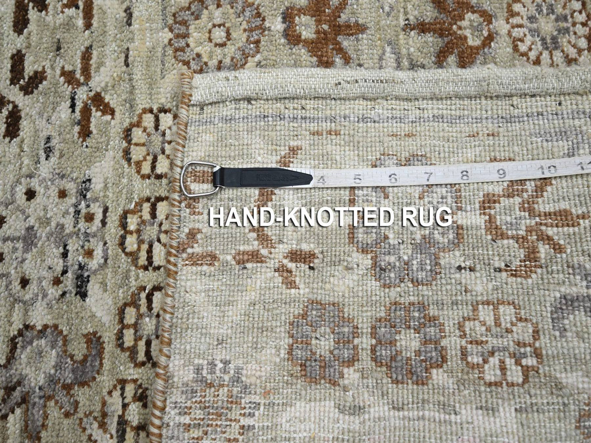 Khotan Khotan hand-knotted wool rug in Beige, 2' x 3' — SKU O075926 (view 4)