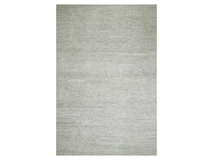 Ivory 15'0" x 19'11" Modern and Contemporary Hand knotted Wool Rug - Sku: O076004