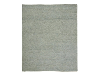 Ivory 8'1" x 9'10" Modern and Contemporary Hand knotted Wool Rug - Sku: O076022