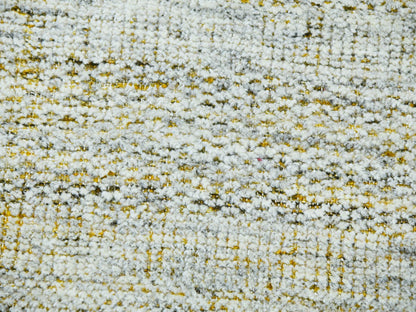 Yellow 10'1" x 14'1" Modern and Contemporary Hand knotted Wool Rug - Sku: O076064
