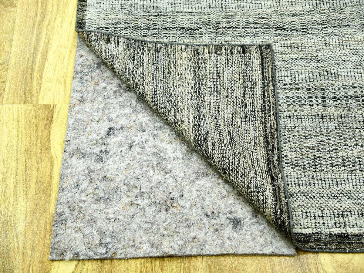 Modern / Contemporary hand-knotted wool rug in Black, 12'2" x 15'0", SKU O076067