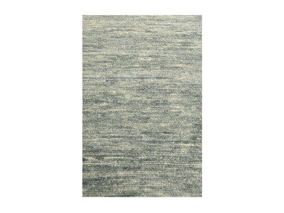 Grey 2'0" x 3'0" Modern / Contemporary Hand knotted Wool Rug - Sku: O076088