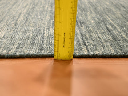 Grey 2'0" x 3'0" Modern / Contemporary Hand knotted Wool Rug - Sku: O076088
