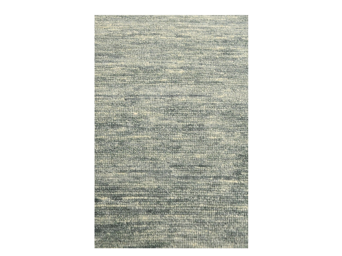 Modern / Contemporary hand-knotted wool rug in Gray, 2' x 3' — SKU O076097