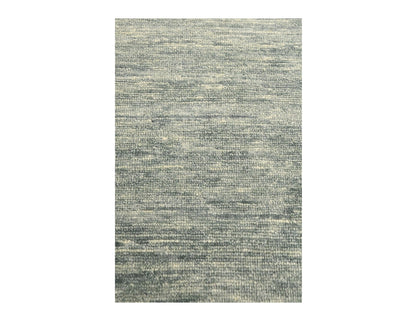 Modern / Contemporary hand-knotted wool rug in Gray, 2' x 3' — SKU O076097