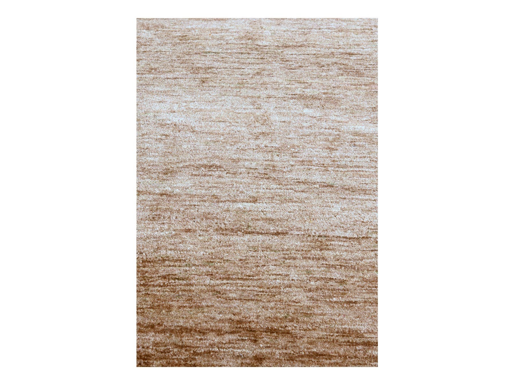 Modern / Contemporary hand-knotted silk rug in Brown, 2'0" x 3'0", SKU O076101