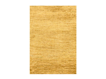 Modern / Contemporary hand-knotted silk rug in Brown, 2'0" x 3'0", SKU O076104