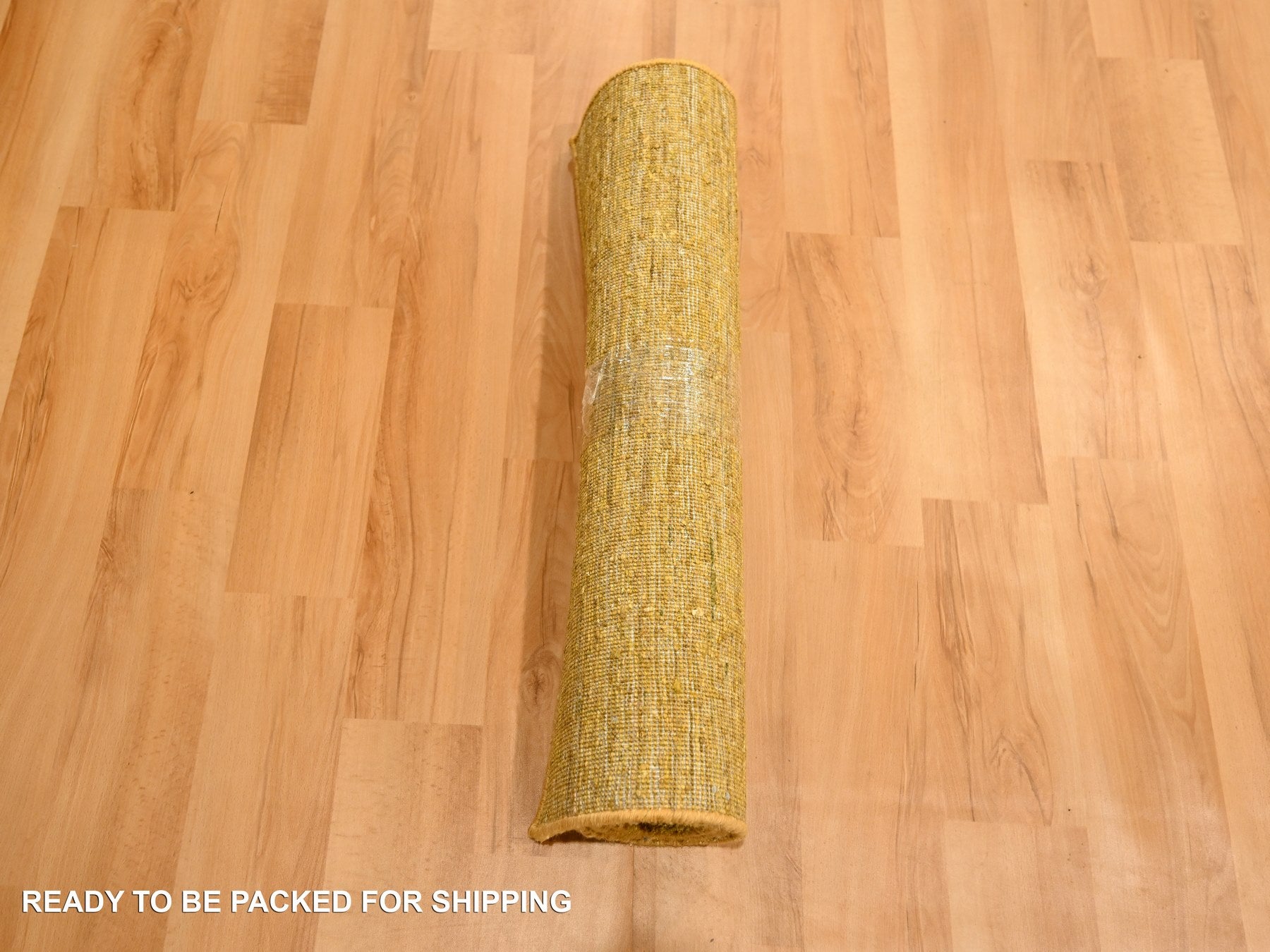 Modern / Contemporary hand-knotted silk rug in Brown, 2'0" x 3'0", SKU O076104
