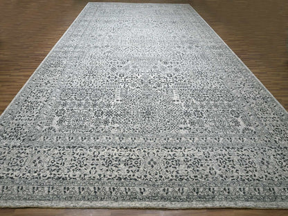 Ivory 14'11" x 20'0" Mamluk Hand knotted Wool Rug - Sku: O076119
