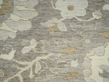 Mahal Oushak hand-knotted wool rug in Gray, 8'11" x 11'10" — SKU O076164 (view 8)