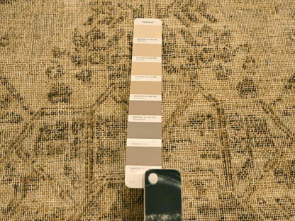 Brown 7'9" x 10'3" Mamluk Hand knotted Wool Rug - Sku: O076180