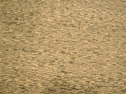 Beige 7'9" x 9'7" Modern and Contemporary Hand knotted Wool Rug - Sku: O076183