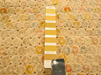 Beige 8'1" x 10'1" Modern and Contemporary Hand knotted Wool/Silk Rug - Sku: O076184