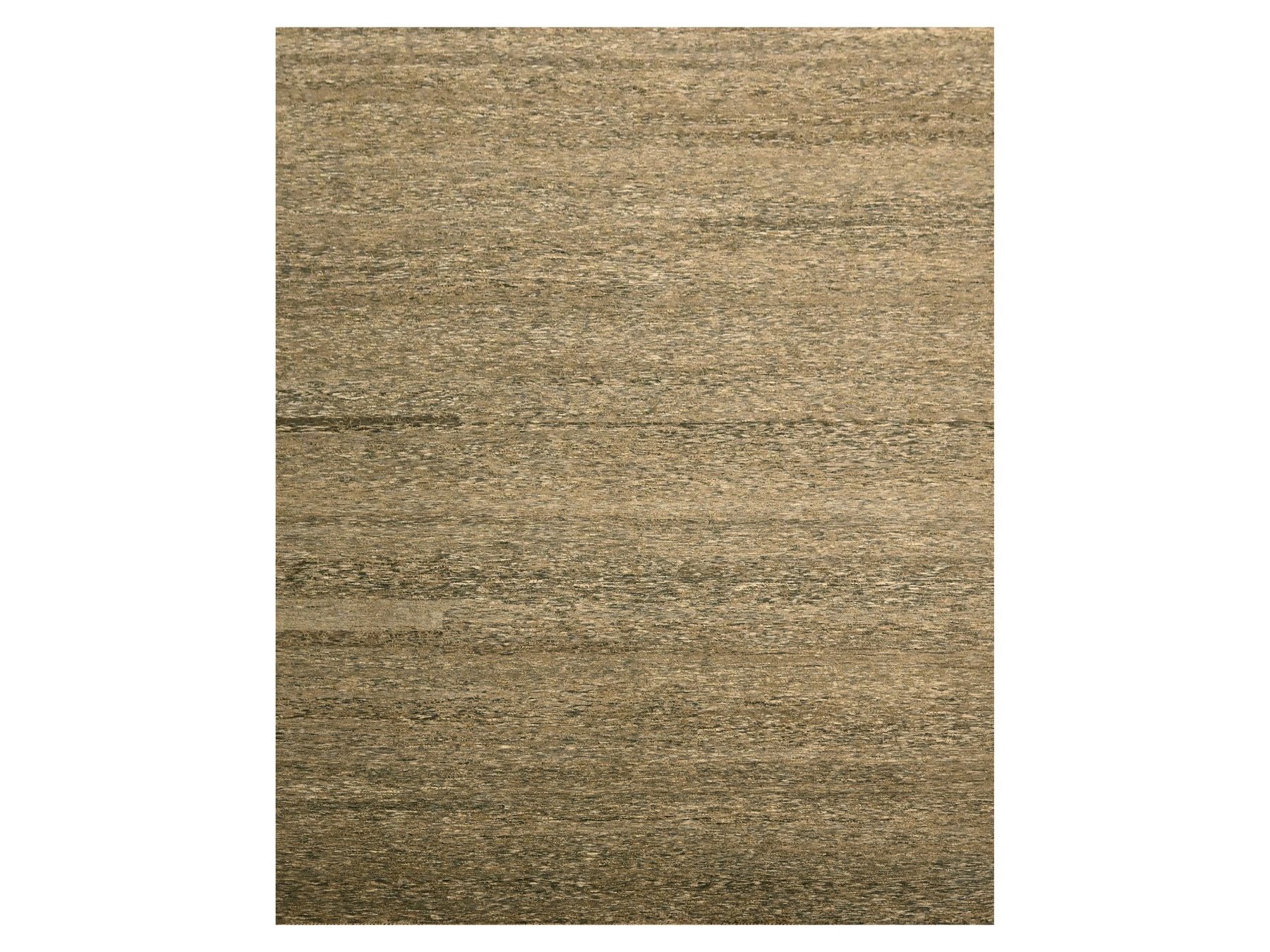 Brown 7'6" x 9'11" Modern and Contemporary Hand knotted Wool Rug - Sku: O076196