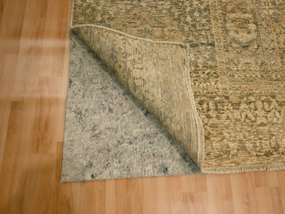 Brown 10'0" x 13'8" Mamluk Hand knotted Wool Rug - Sku: O076199