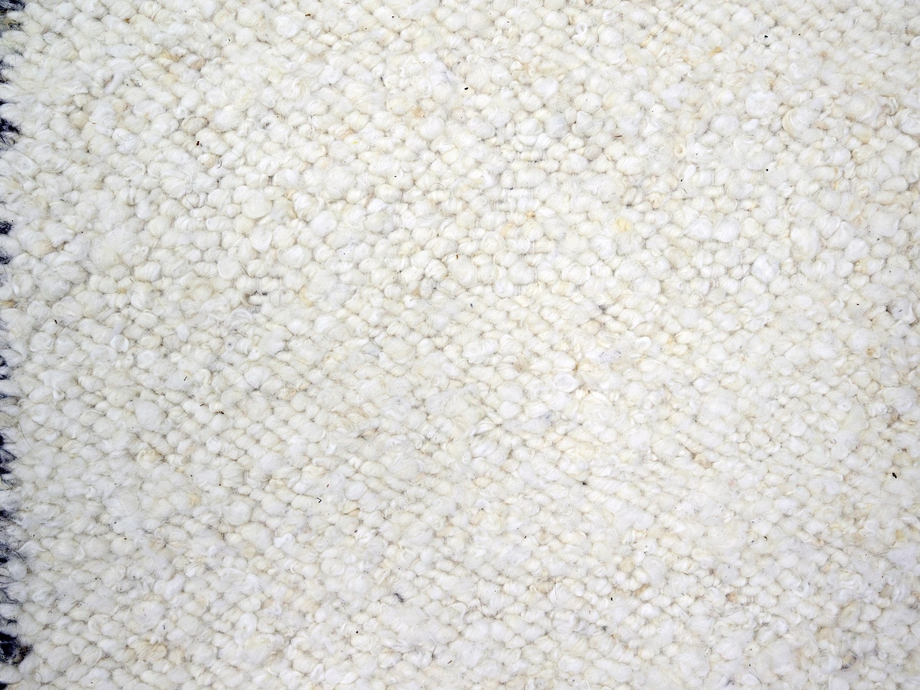 Modern / Contemporary hand-knotted wool rug in Ivory, 9'3" x 12'1" — SKU O076220 (view 8)