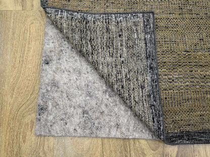 Brown 6'0" x 9'2" Modern and Contemporary Hand knotted Wool Rug - Sku: O076246