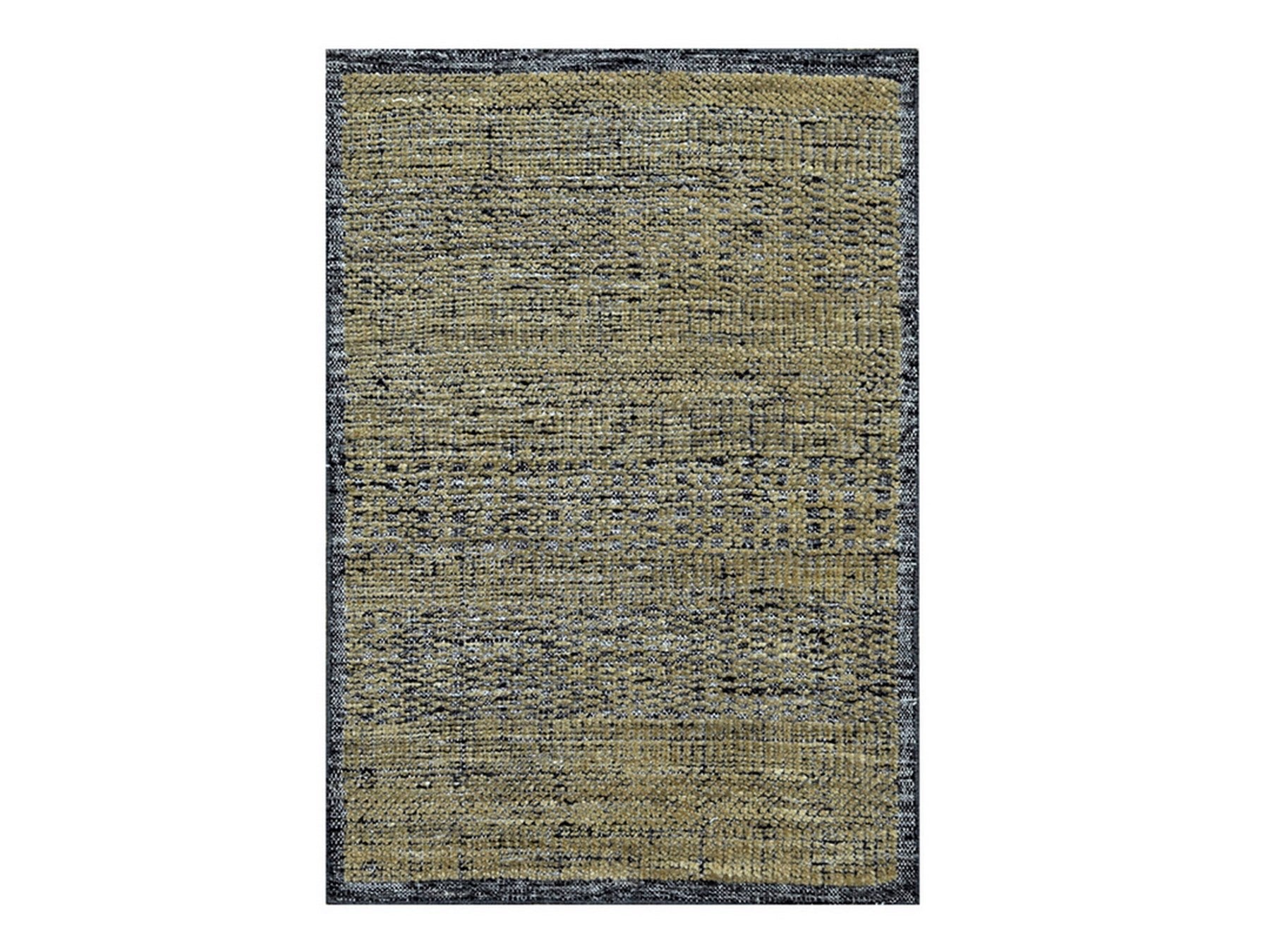 Modern / Contemporary hand-knotted wool rug in Brown, 2' x 3' — SKU O076261