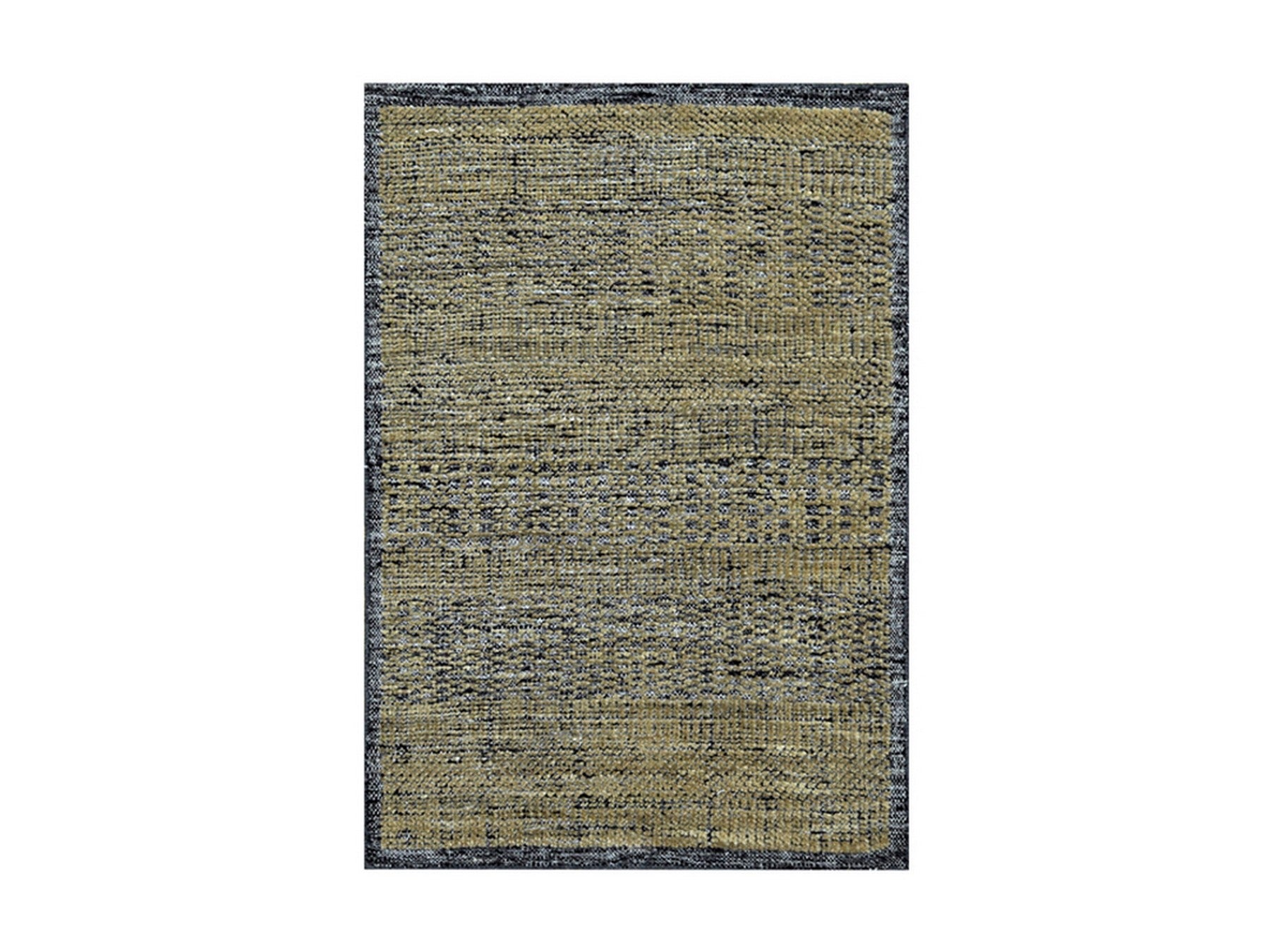 Modern / Contemporary hand-knotted wool rug in Brown, 2' x 3' — SKU O076262