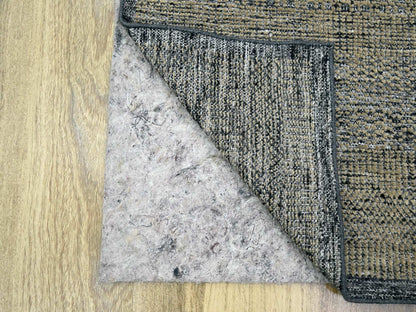 Brown 2'6" x 8'0" Modern and Contemporary Hand knotted Wool Rug - Sku: O076264
