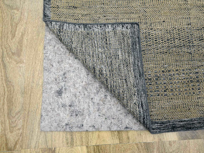 Brown 10'0" x 14'0" Modern / Contemporary Hand knotted Wool Rug - Sku: O076283