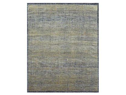 Brown 11'10" x 15'0" Modern / Contemporary Hand knotted Wool Rug - Sku: O076288