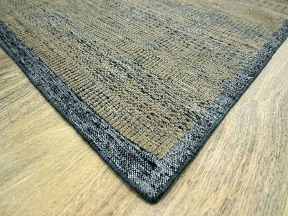 Modern / Contemporary hand-knotted wool rug in Brown, 11'10" x 15' — SKU O076288 (view 6)