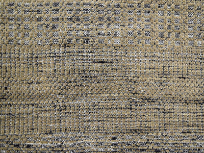 Brown 11'10" x 15'0" Modern / Contemporary Hand knotted Wool Rug - Sku: O076288