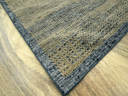 Brown 10'0" x 10'0" Modern / Contemporary Hand knotted Wool Rug - Sku: O076289