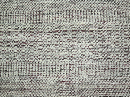 Modern / Contemporary hand-knotted wool rug in Red, 6' x 9' — SKU O076293 (view 8)